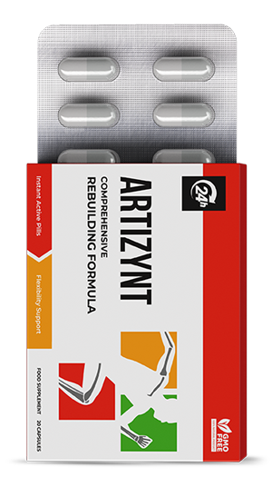 ARTIZYNT® kapsulių pakuotė